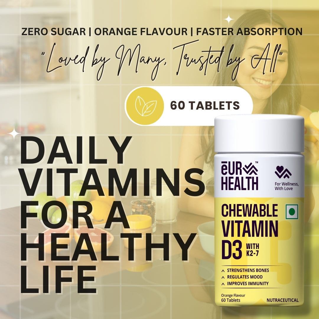 Chewable Vitamin D3 With K2-7