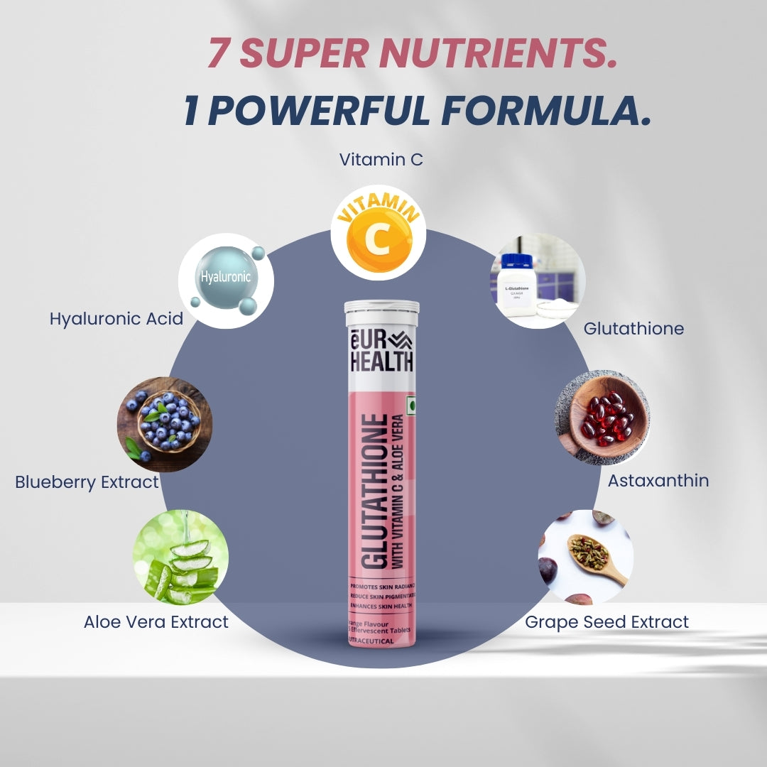 Gluthathione with Vitamin C & Aloe Vera