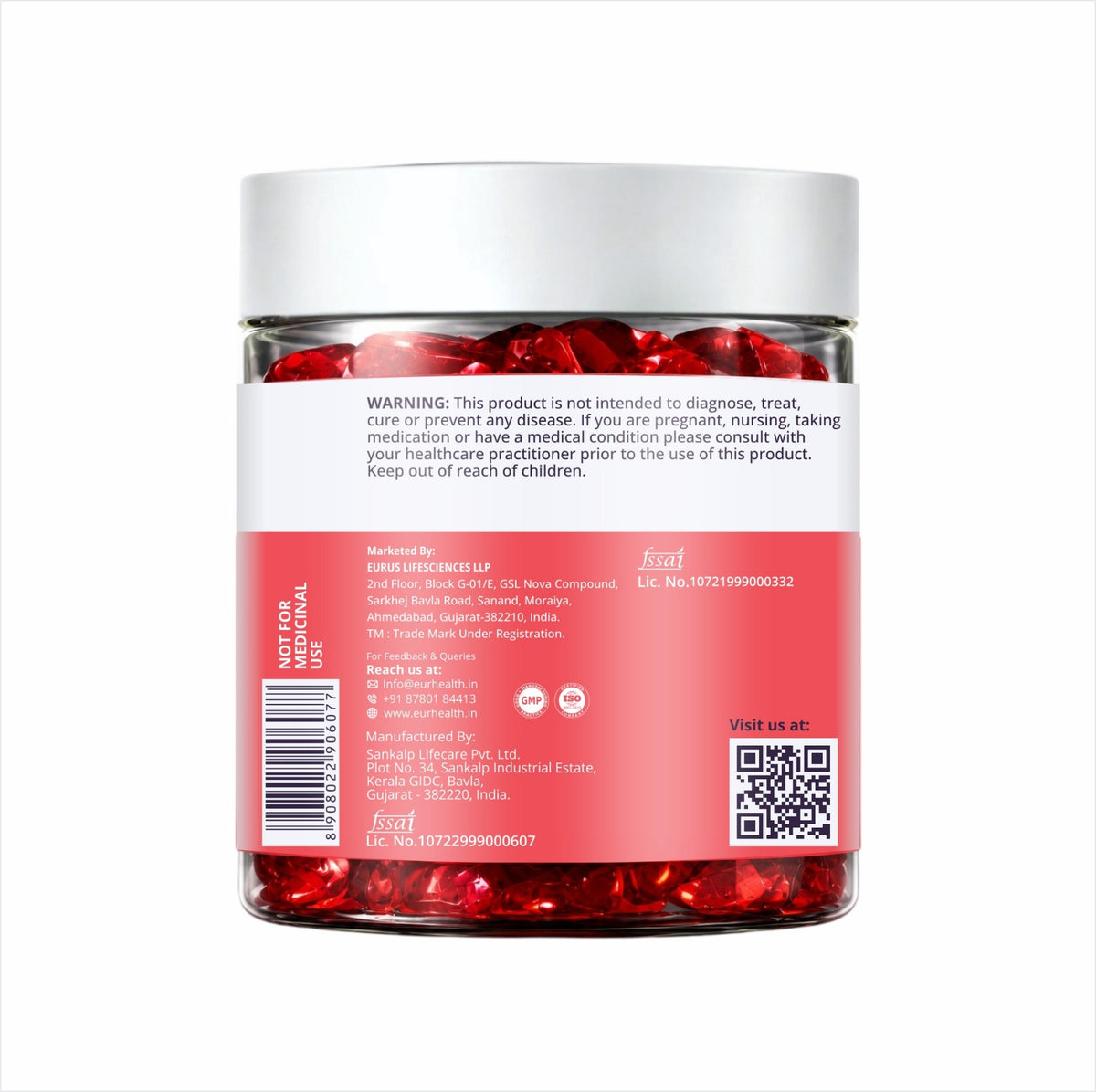 I-VITEX Gummies in a mouth-watering Mixed Fruit flavor | Protect your eyes from Screen Strain