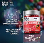 I-VITEX Gummies in a mouth-watering Mixed Fruit flavor | Protect your eyes from Screen Strain