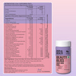 Beauty Bliss – Hair, Skin & Nail Support | Glutathione, Hyaluronic Acid, Multivitamins | 60 Tablets | 100% Vegetarian